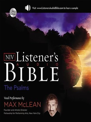 cover image of NIV, Listener's Audio Bible, Book of Psalms